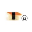 13. Japansk Crabstick Nigiri (1 stk.)